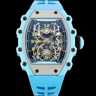 레플리카 [리차드밀레] 남성용 RM21-02 투어빌론 포지드 카본 51mm 투르비용 무브먼트 스켈레톤 다이얼 ric0304  