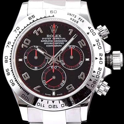 레플리카 [로렉스] 남성용 데이토나 블랙 다이얼 오토매틱 무브먼트 ROL0131  