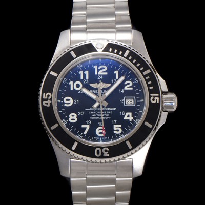 레플리카 [브라이틀링] 남성용 슈퍼오션 A17392D71B1A1 오토매틱 2824타입 44mm 메탈줄 블랙 다이얼 bre6048  