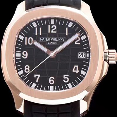 레플리카 [파텝필립] 남성용 애쿼노트 점보스틸 블랙 다이얼 오토매틱 무브먼트 PAT0230  