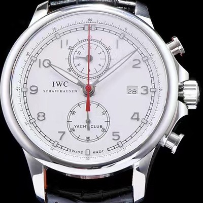 레플리카 [아이더블유씨] 남성용 요트클럽 화이트 다이얼 오토매틱 무브먼트 IWC0230  