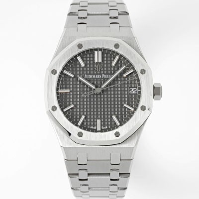 레플리카 [오데마피게] 남성용 로얄오크 15500ST.OO.1220ST.02 41mm 오토매틱 Cal.4302 무브먼트 그레이 다이얼 aud6539  