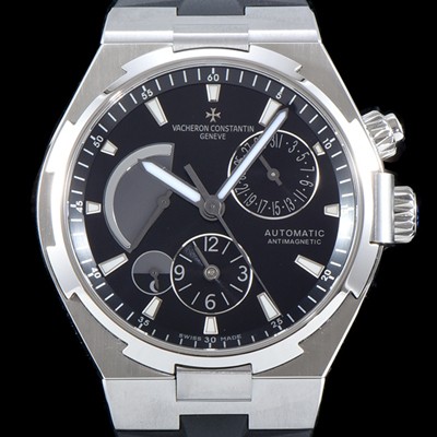 레플리카 [바쉐론콘스탄틴] 남성용 오버시즈 47450/000W-9511 듀얼 타임 파워리저브 블랙 다이얼 오토매틱 무브먼트 VAC0200  