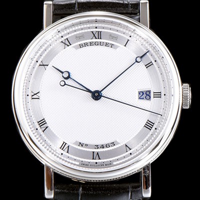레플리카 [브레게] 남성용 클래식 No.3463 최신버전 업그레이드형 5177BB/15/9V6 실버 텍스쳐드 다이얼 오토매틱 무브먼트 BRG0440  