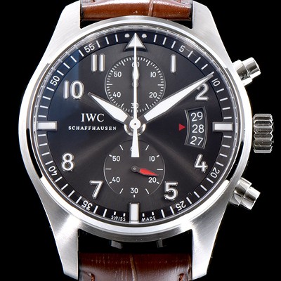 레플리카 [아이더블유씨] 남성용 파일럿 IW387802 오토매틱 7750무브먼트 그레이 다이얼 IWC0242  