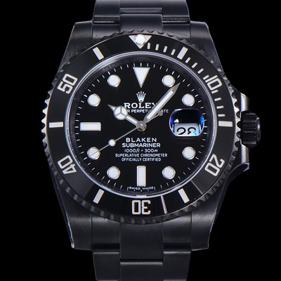 레플리카 [로렉스] 남성용 프로헌터 116610LN-97200 블랙PVD 코딩케이스 40미리 Cal.3135오토매틱 블랙다이얼 ROL71051  