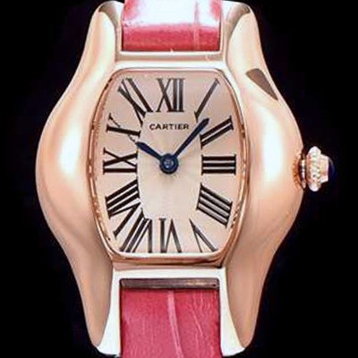 레플리카 [까르띠에] 여성용 토르튜 화이트 다이얼 스위스 정품 쿼츠 무브먼트 CAR0150  