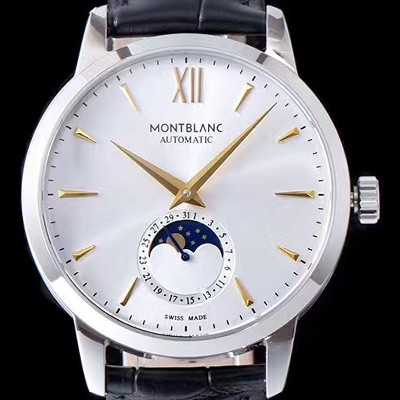 레플리카 [몽블랑] 남성용 헤리티지시리즈 화이트 다이얼 MON42000  