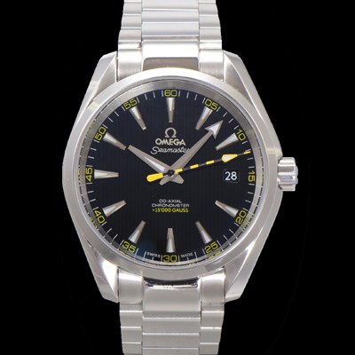 레플리카 [오메가] 남성용 항자성 타임피스 씨마스터 231.10.42.21.01.002 아쿠아테라 150M 마스터 41.5mm 코-액시얼 15,000가우스 크로노미터 블랙 다이얼 오토매틱 무브먼트 omg20220  