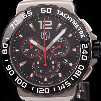 레플리카 [태그호이어] 남성용 포뮬러 모토레이싱 크로노 블랙 다이얼 F1 TAG4211  