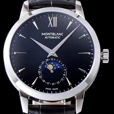 레플리카 [몽블랑] 남성용 헤리티지시리즈 블랙 다이얼 오토매틱 무브먼트 MON42010  
