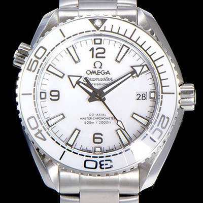 레플리카 [오메가] 남성용 씨마스터 215.33.40.20.04.001 플라넷 오션 600M Co-Axial Master 42미리 오토매틱 화이트다이얼 OMG98027  