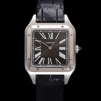 레플리카 [까르띠에] 남여공용 산토스 W2SA0015 쿼츠 43.5mm M 사이즈 블랙 다이얼 car69327  