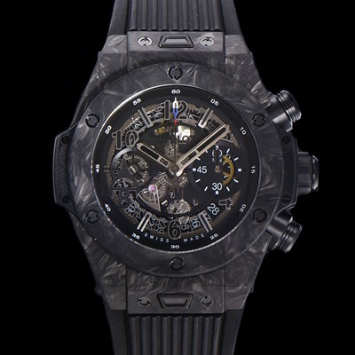 레플리카 [휴블렛] 남성용 빅뱅 유니코 풀카본 제질 오토매틱 Hub1242 타입 45mm 러버우레탄줄 스켈래톤다이얼  hub1129  