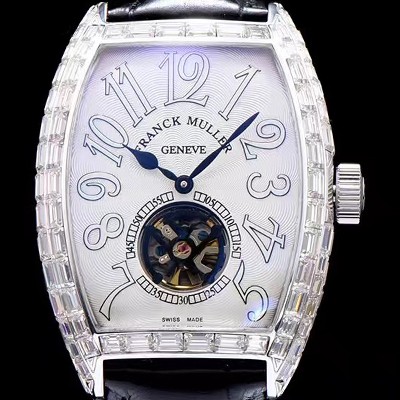 레플리카 [프랭크뮬러] 남성용 커벡스 화이트 다이얼 오토매틱 무브먼트 FRA0400  