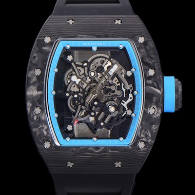 레플리카 [리차드밀레] 남성용 RM055 NTPT 카본케이스 50미리 스켈레톤 다이얼 기계식 수동형 무브먼트 RIC73876  