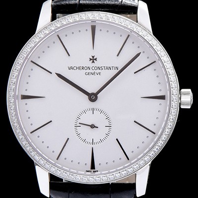 레플리카 [바쉐론콘스탄틴] 남성용 패트리모니 서브 세컨즈 화이트 다이얼 VAC0431  