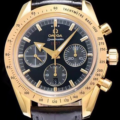레플리카 [오메가] 남성용 스피드마스터1957 블랙 다이얼 오토매틱 무브먼트 OMG0324  