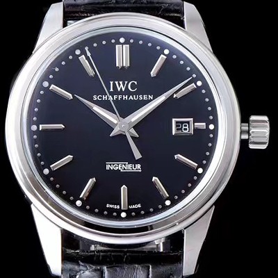 레플리카 [아이더블유씨] 남성용 인게뉴어 블랙 다이얼 오토매틱 무브먼트 IWC0250  