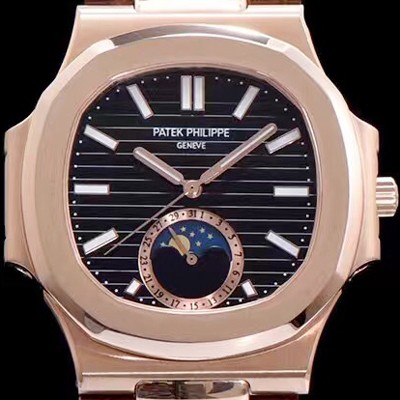 레플리카 [파텍필립] 남성용 노틸러스 5726A-001 로즈골드 블랙 다이얼 오토매틱 무브먼 PAT421  