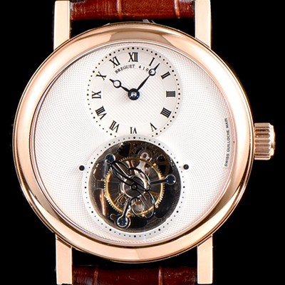 레플리카 [브레게] 남성용 클래식 그랜드 컴플리케이션 5357BA/1B/9V6 리얼 뚜르비용 데이일워치!! 18K 로즈골드 화이트 실버 텍스쳐드 다이얼 투어빌론 탑재 무브먼 BRG0400  