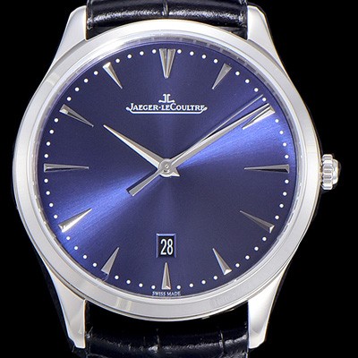 레플리카 [예거 르꿀뜨르]남성용  마스터 1288420 40mm 오토매틱 블루다이얼 JAG91828  