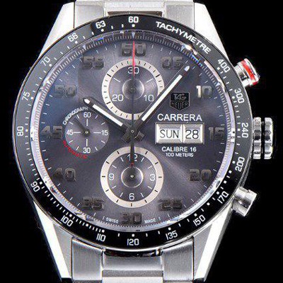 레플리카 [태그호이어] 남성용 TOP Grade Quality 까레라 크로노그래프 오토매틱 타키메터 그레이다이얼 TAG0140  