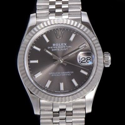 레플리카 [로렉스] 여성용 2021신상 데이져스트 오토매틱 ETA-2688 31mm 메탈줄 그레이 다이얼 rol51879  