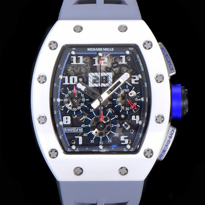 레플리카 [리차드밀레] 남성용 RM11-02 클래식 세라믹 50미리 남성용시계 7750 크로노그래프 오토매틱 블랙다이얼 RIC09620  