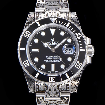 레플리카 [로렉스] 남성용 서브마리너 오토매틱 Cal.3135 타입 40mm 904L메탈+무늬 블랙다이얼 rol3259  