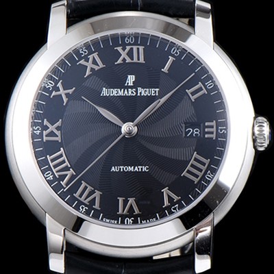 레플리카 [오데마피게] 남성용 쥴스오데마 15120BC.OO.A002CR.03 오토메틱 블랙 물결무늬 로만 다이얼 AUD40131  