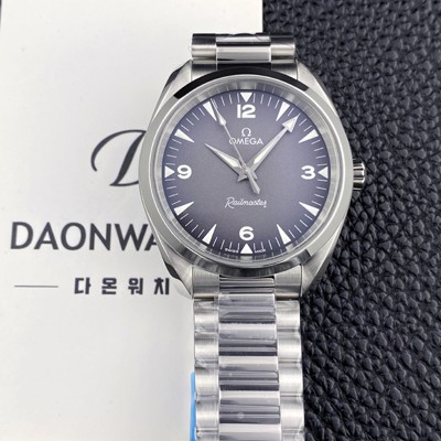 레플리카 [오메가] 남성용 레일마스터 235.10.38.20.06.001 코액시얼 마스터 38mm 크로노미터 오토매틱 Cal.8806타입 그레이 그라데이션 다이얼 omg0270  