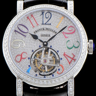 레플리카 [프랭크 뮬러] 남성용 Men's 컴플리케이션 7008 T 뚜르비용 브릴리언트 컷 다이아몬드 풀 셋팅 아시안 투어빌론 탑재 FRA0200  