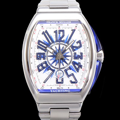 레플리카 [프랭크뮬러] 남성용 뱅가드 오토매틱 ETA2824 타입 45mm 메탈줄 화이트다이얼 fra8242  