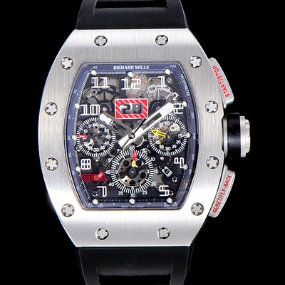 레플리카 [리차드밀레] 남성용 최고급형 RM11-03 플라이백 크로노그래프 50미리 스켈레톤 다이얼 오토매틱 무브먼트 RIC08224  