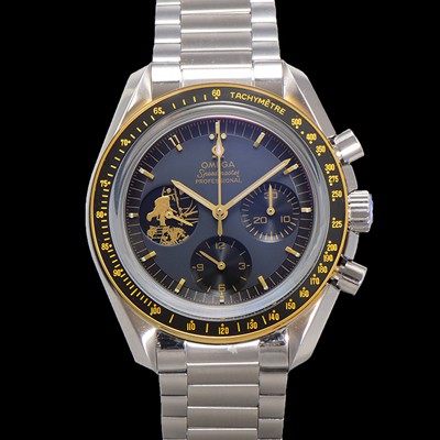 레플리카 [오메가] 남성용 스피드마스터 310.20.42.50.01.001 크로노그래프 프로페셔널 문워치 아폴로 11 50주년기념 수동형 무브먼트 42mm 문샤인 골드 다이얼 omg0182  