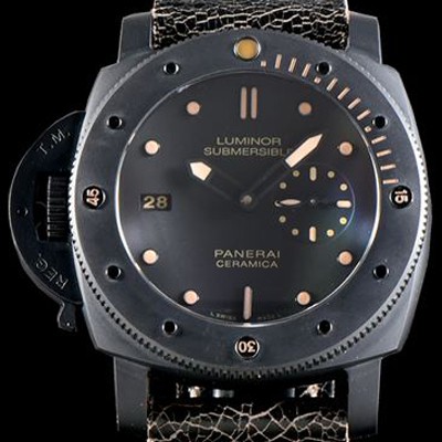 레플리카 [파네라이] 남성용 서브멀시브 3데이즈 세라미카 데스트로 PAM00607 오토매틱 Cal.P9000 타입 47mm 블랙 다이얼 pan5221  