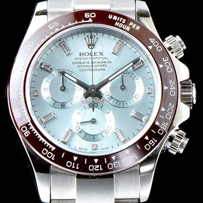 레플리카 [로렉스] 남성용 데이토나 블루 다이얼 오토매틱 무브먼트 ROL0131  