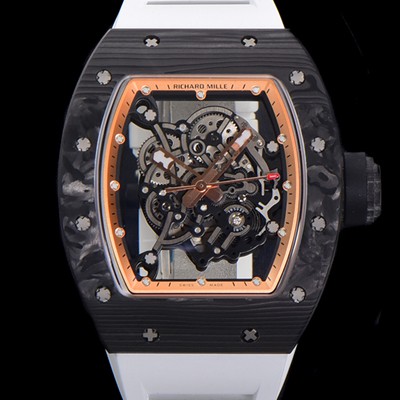 레플리카 [리차드밀레] 남성용 RM055 NTPT 카본케이스 50미리 스켈레톤 다이얼 기계식 수동형 무브먼트 RIC73868  