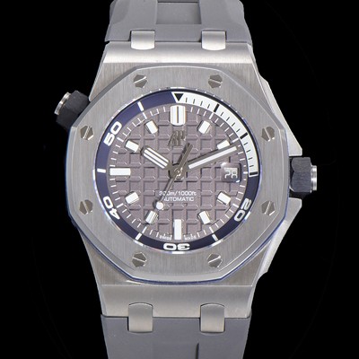 레플리카 [오데마피게] 남성용 로얄오크 오프쇼어 다이버 오토매틱 Cal.4308타입  42mm 우레탄줄 그레이다이얼 aud9591  