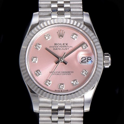 레플리카 [로렉스] 여성용 2021신상 데이져스트 오토매틱 ETA-2688 31mm 메탈줄 핑크 다이얼 rol51670  