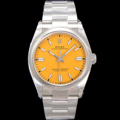 레플리카 [로렉스] 남성용 904스틸 오이스터 퍼페추얼 m126000 오토매틱 칼리버 3230타입 36미리 메탈시계 그린다이얼 ROL79879  