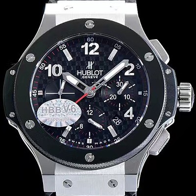 레플리카 [휴블렛] 남성용 빅뱅 301.SB.131.RX 스틸 44mm 블랙다이얼 HUB0400  