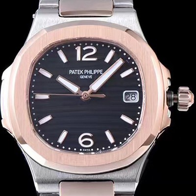 레플리카 [파텍필립] 남성용 노틸러스 스위스 쿼츠 블랙 다이얼 PAT0241  