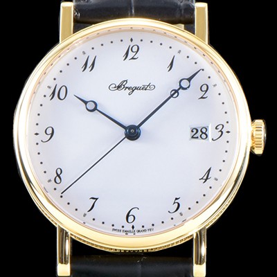 레플리카 [브레게] 남성용 업그레이드형!!클래식 5177BA/29/9V6 데일리 워치 18K 옐로우 골드 화이트 다이얼 오토매틱 무브먼트 BRG0420  