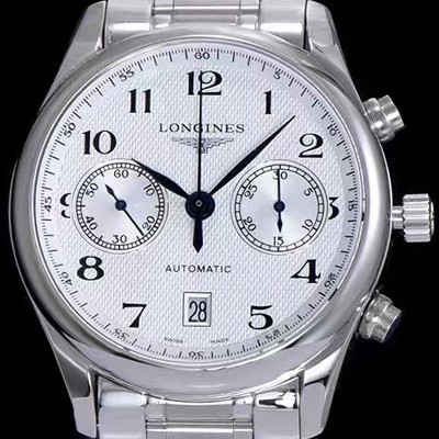 레플리카 [론진] 남성용 마스터 L2.669.4.78.6 컬렉션 화이트 다이얼 오토매틱 무브먼트 LON0414  