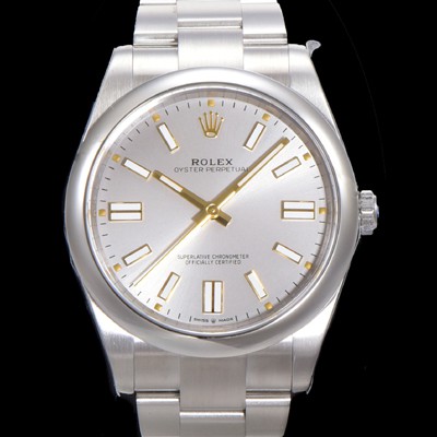 레플리카 [로렉스] 남성용 904스틸 오이스터 퍼페추얼 m124300 오토매틱 칼리버 3230타입 41미리 메탈시계 실버다이얼 ROL79843  