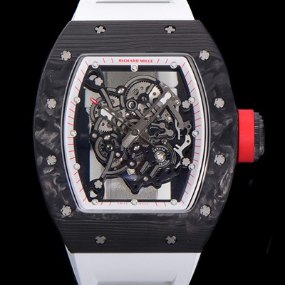 레플리카 [리차드밀레] 남성용 RM055 NTPT 카본케이스 50미리 스켈레톤 다이얼 기계식 수동형 무브먼트 RIC73896  