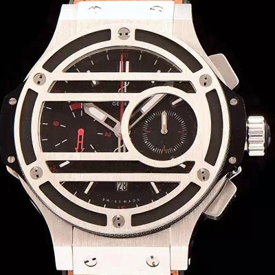 레플리카 [휴블렛] 남성용 빅뱅 블랙 다이얼 오토매틱 무브먼트 HUB0403  