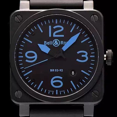레플리카 [벨엔로즈] 남성용 인스트루먼트 03 오토메틱 블랙 다이얼 오토매틱 무브먼트 BEL4205  